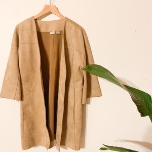 Chico’s suede kimono